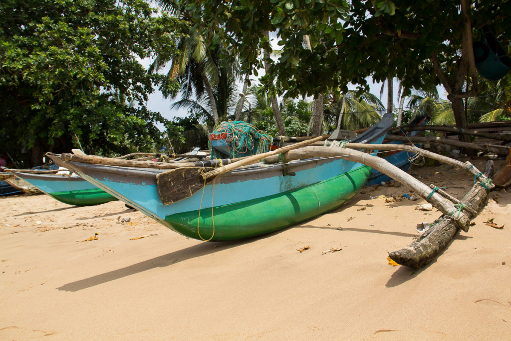 Fischerboot in Tangalle 