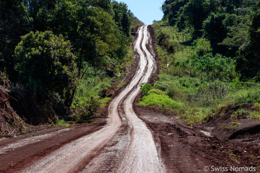 Anfahrt nach San Rafael in Paraguay