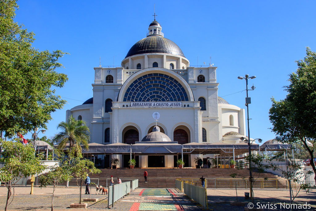 Basilica de Caacupe in Paraguay