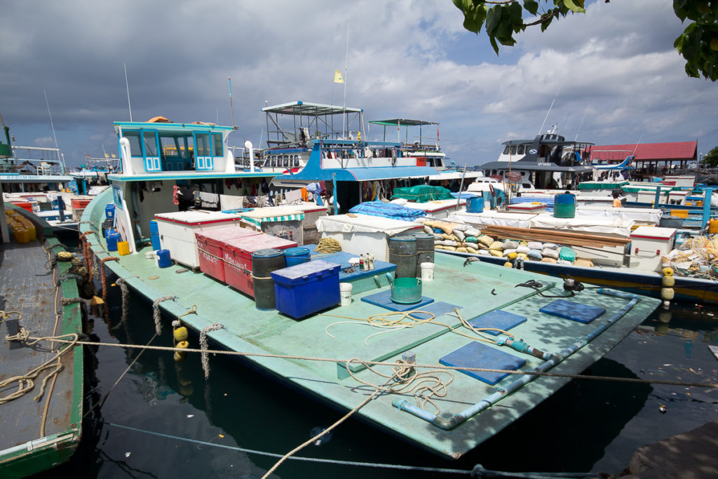 Malediven Fischer Boote