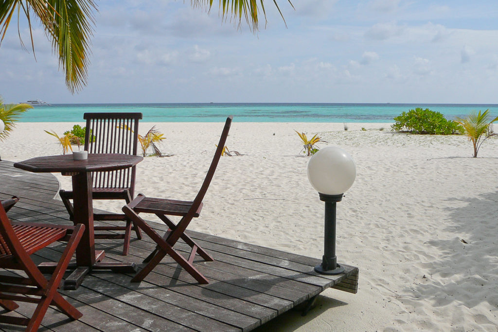 Sangu Bar auf der Malediven Insel kuredu