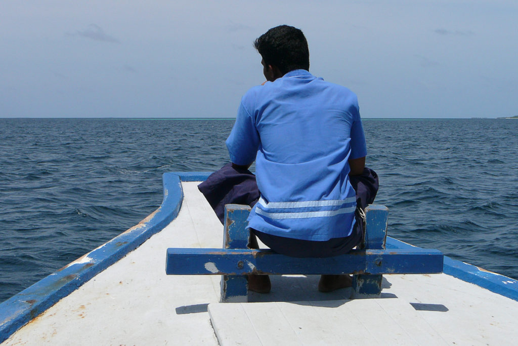 Boots Crew auf den Malediven