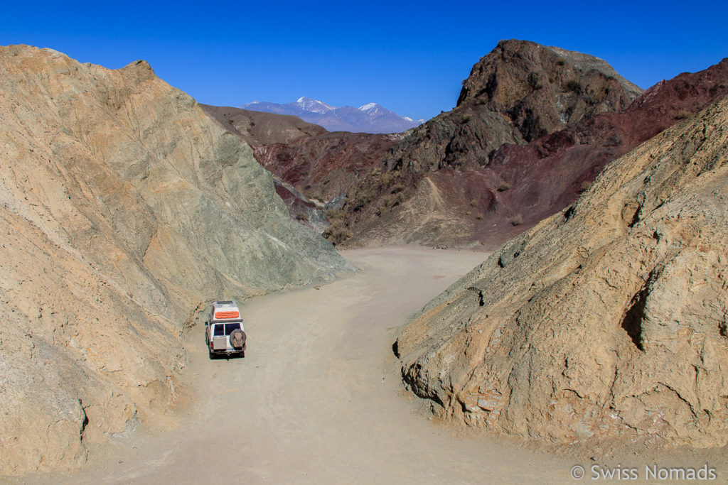 Aussicht vom Cerro Alcazar bei Calingasta