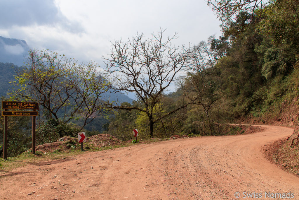 Ruta Provincial 83 durch den Calilegua Nationalpark