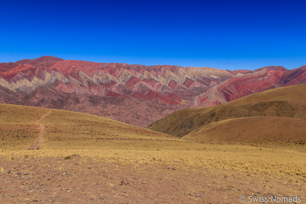 Serrania de Hornocal in der Quebrada de Humahuaca