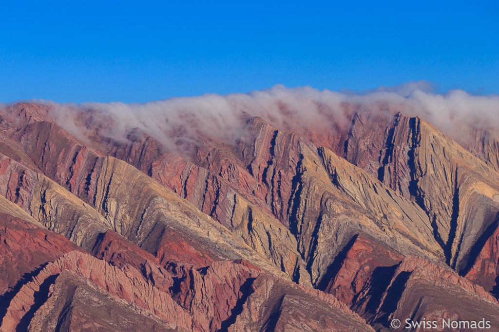 Wolken über den Serrania de Hornocal