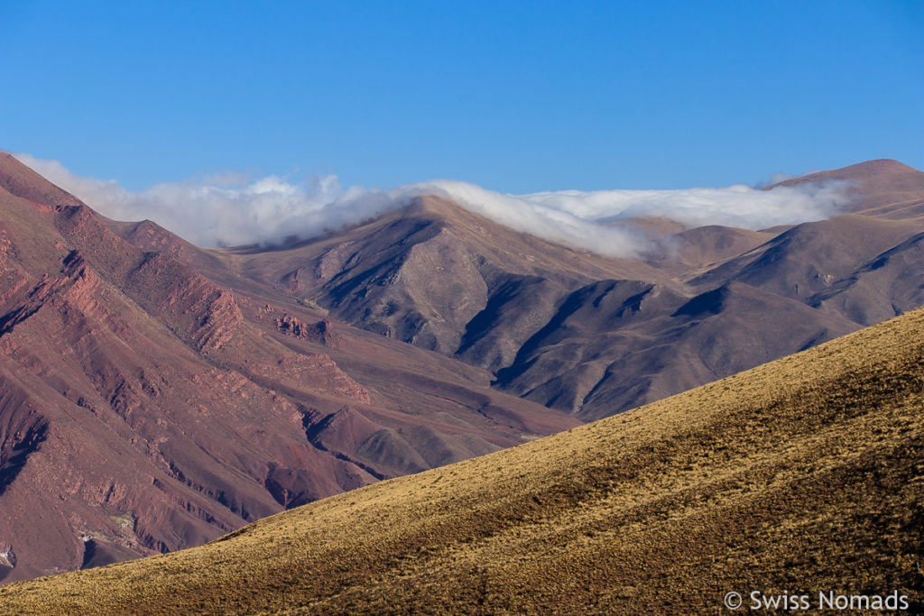 Wolken im Süden der Serrania de Hornocal