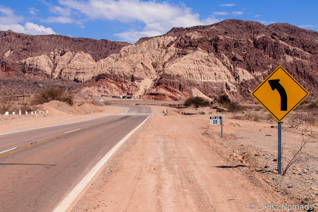 Strasse Quebrada de Cafayate