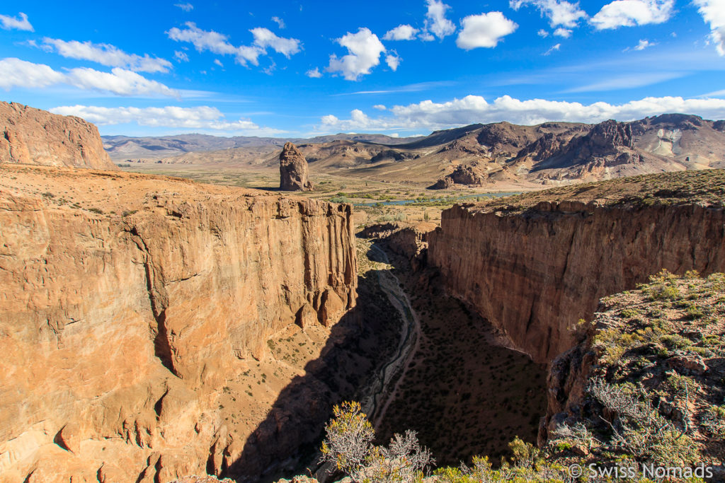 Piedra Parada Aussicht in die Schlucht