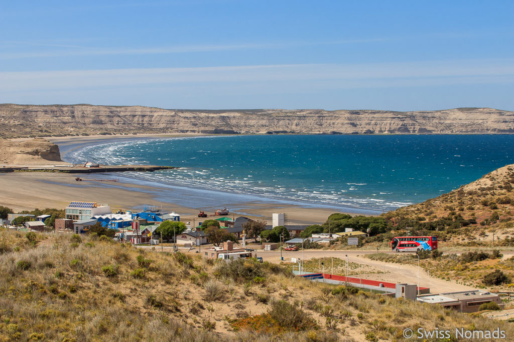 Aussicht auf Puerto Piramides