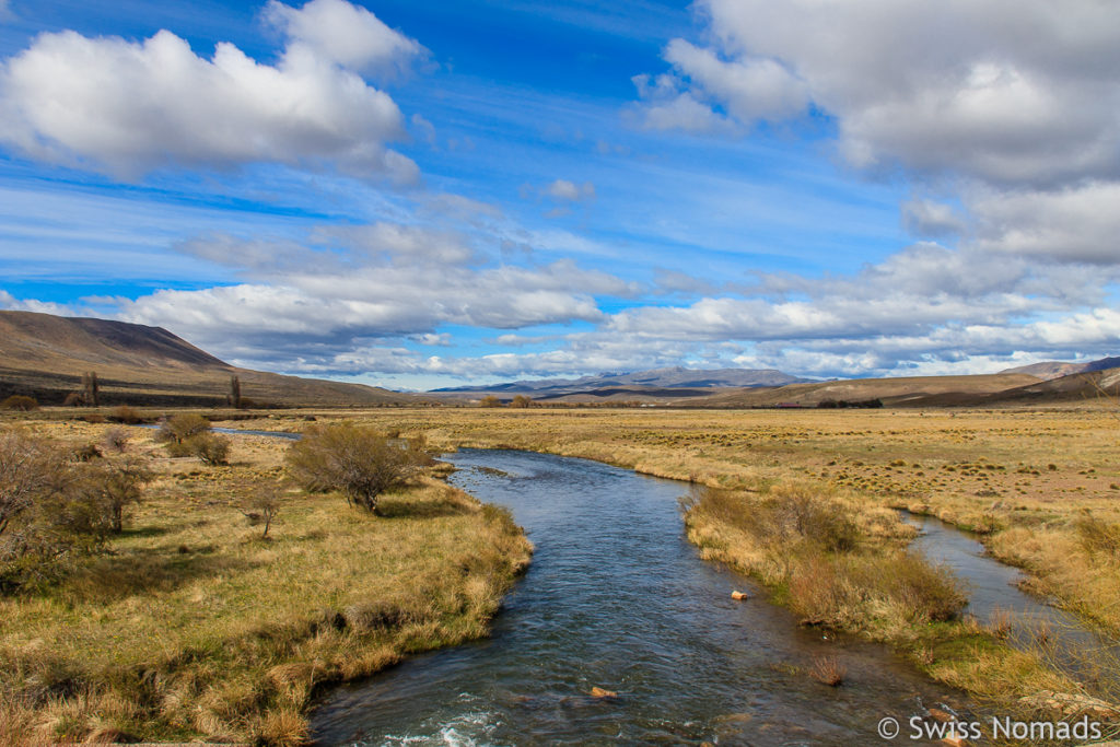 Rio Chubut in Patagonien