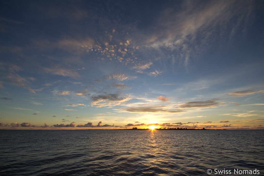 Sonnenuntergang Malediven