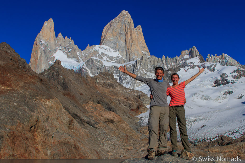 Reni und Marcel am Fitz Roy