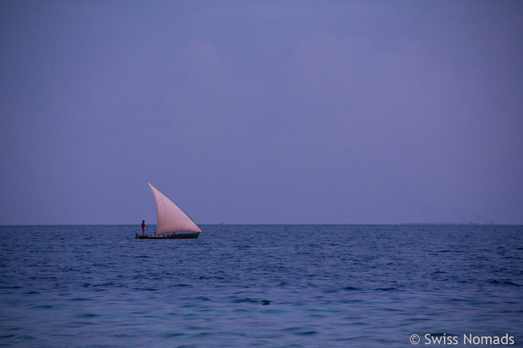 Segelboot Malediven