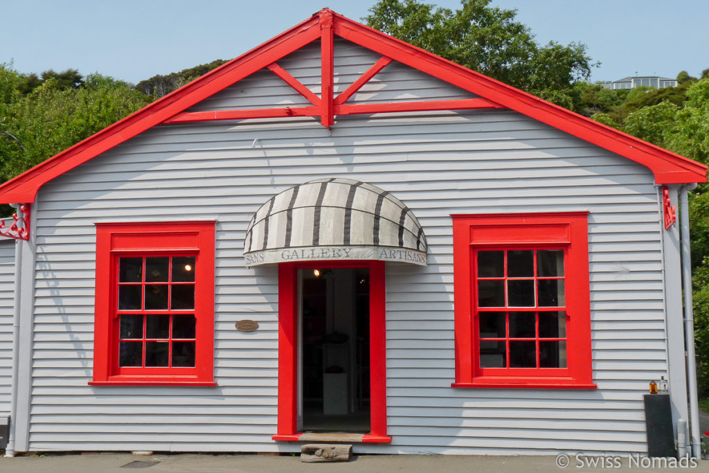 Galerie in Akaora, Neuseeland
