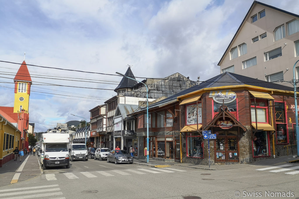 Avenida San Martin in Ushuaia