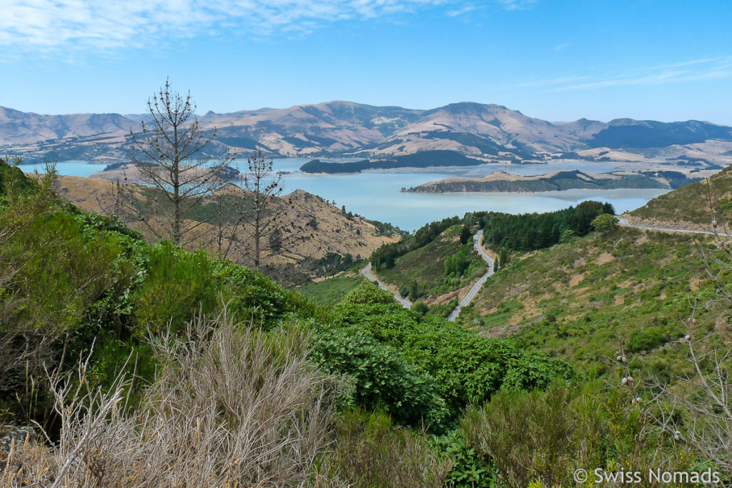 Banks Peninsula Aussicht