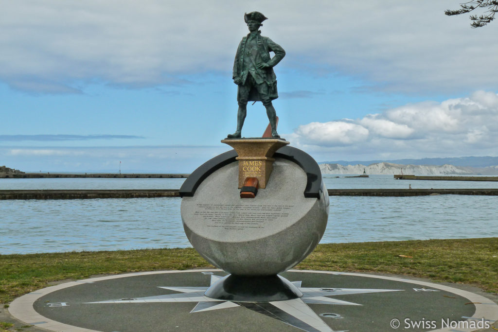 Captain Cook Landing Site in Gisborne