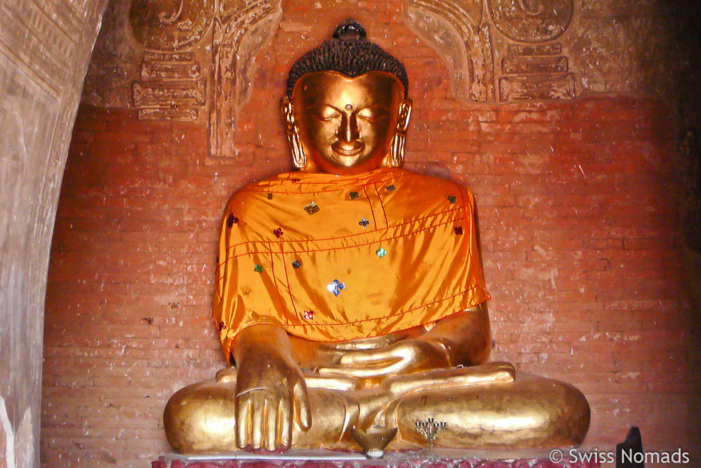 Buddha im Dhammayazika Tempel 