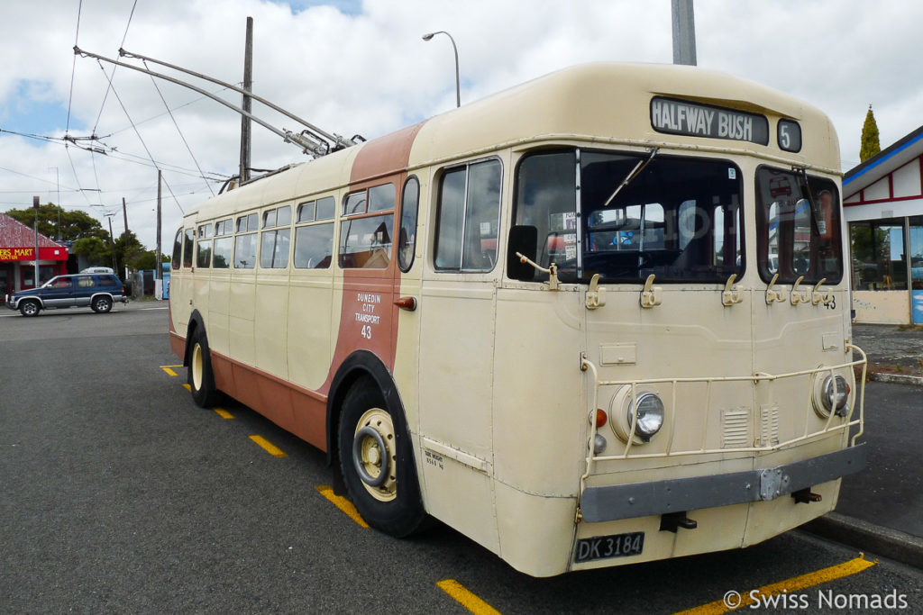 Trolleybus in Foxton 