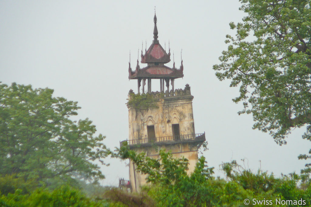 Wachturm der ehemaligen Königsstadt Inwa 