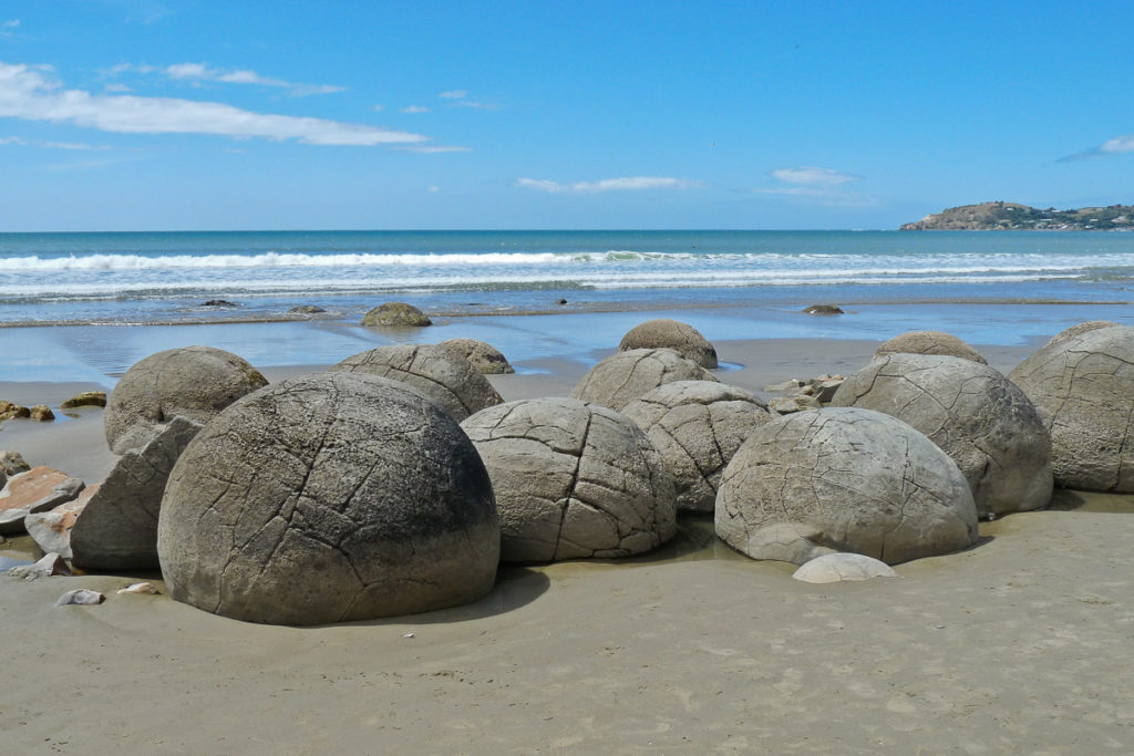 Moreaki Boulders Neuseeland