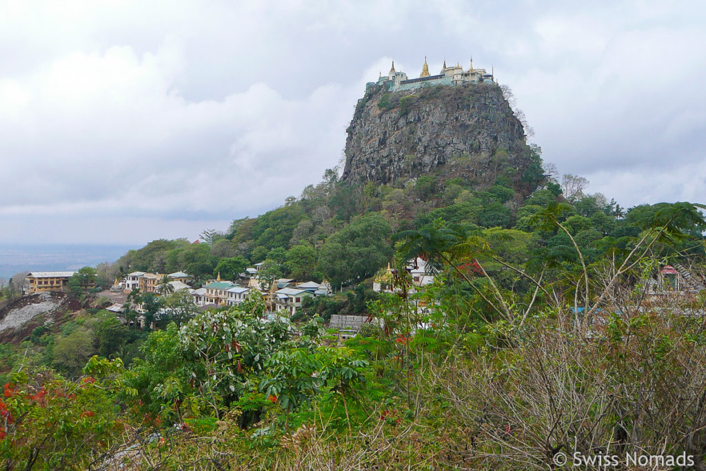 Popa Taung Kalat Vulkanberg in Burma