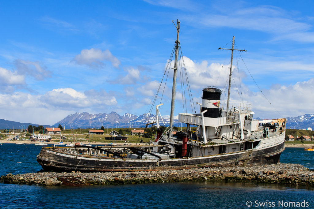 Saint Christopher Schiffswrack in Ushuaia