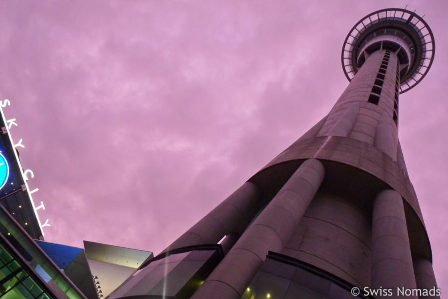 Sky Tower in Aukland