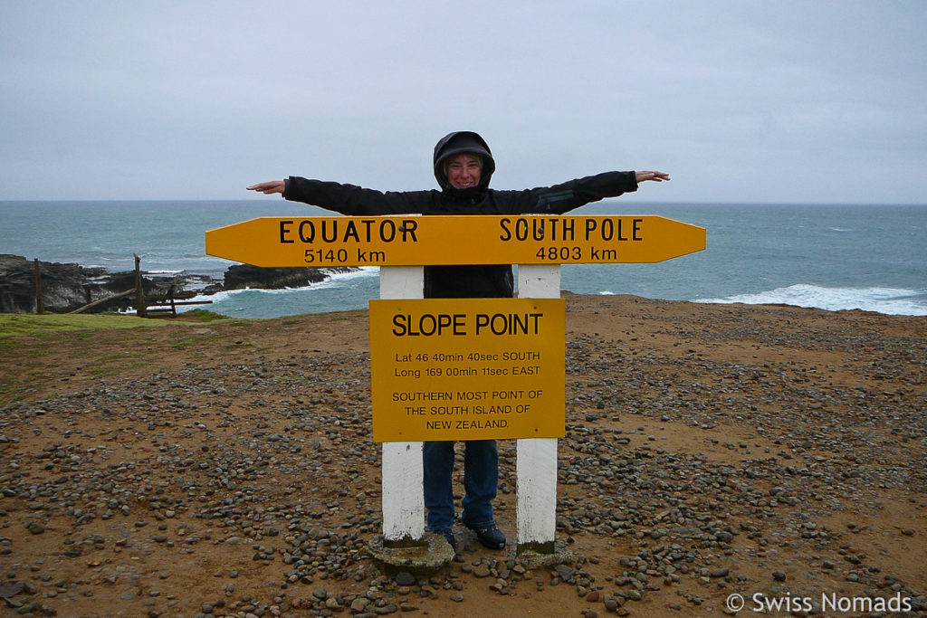 Slope Point Neuseeland