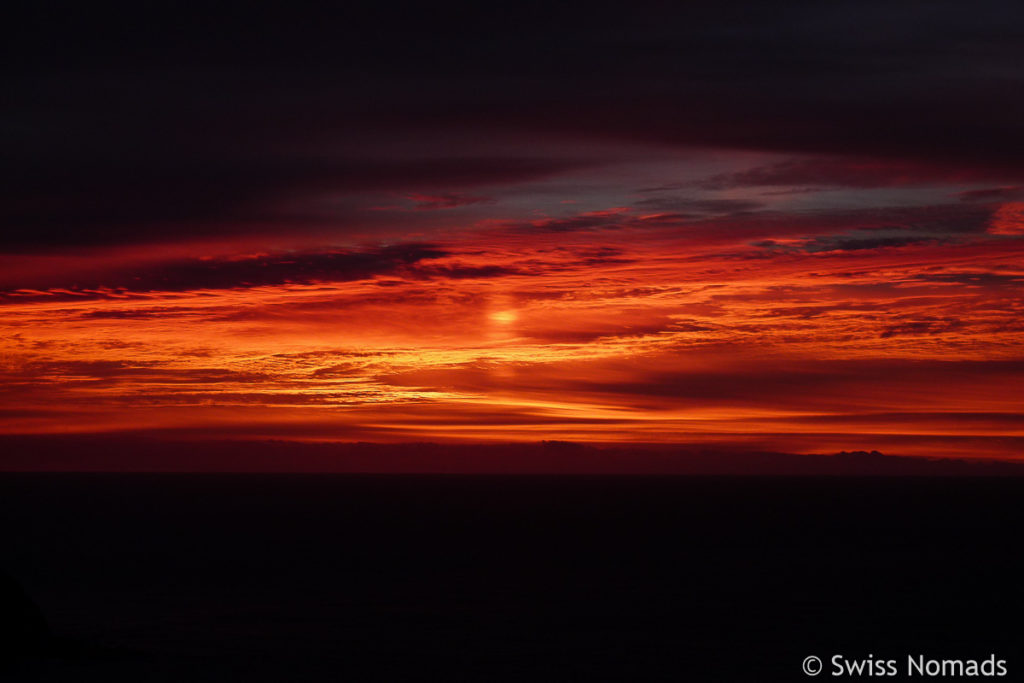 Sonnenaufgang am East Cape