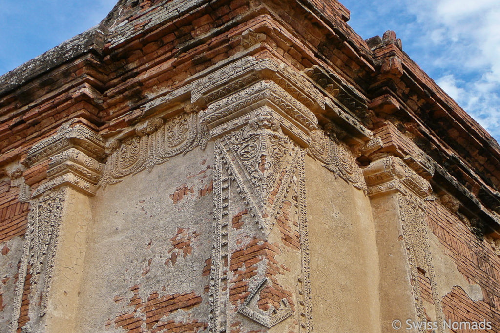 Stuck an den Tempeln in Bagan