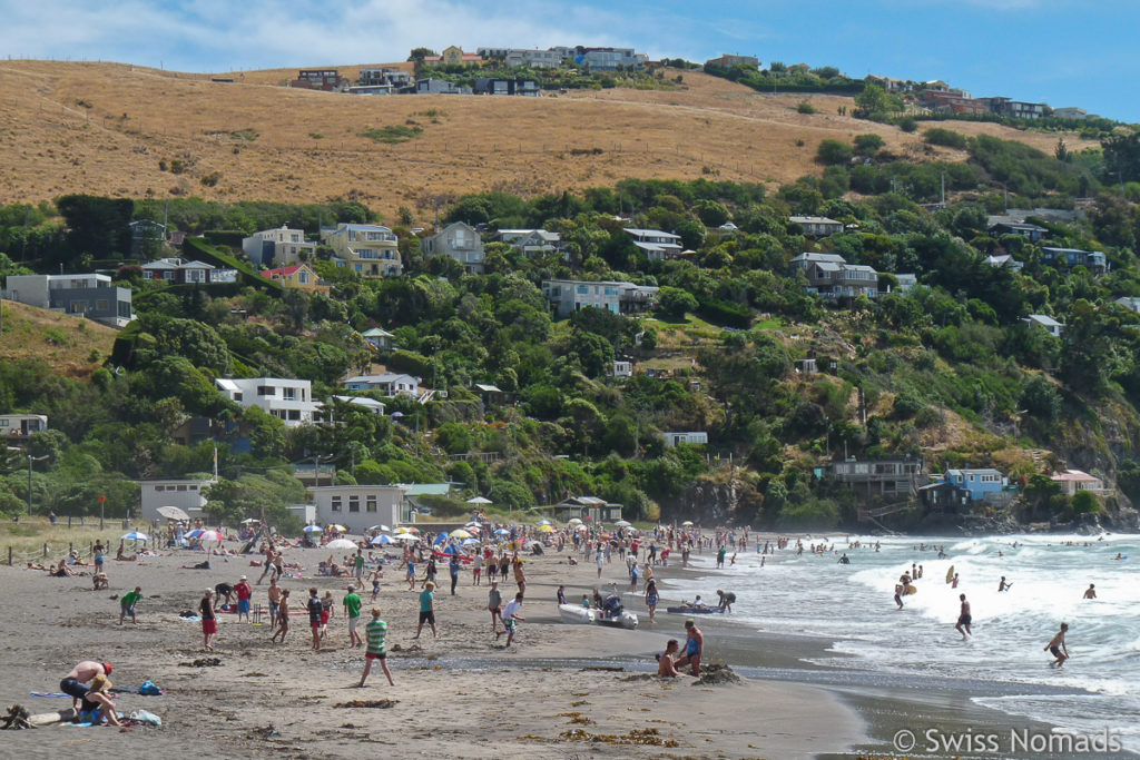 Lyttelton Hafen bei Christchurch