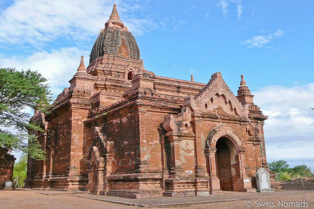 Tempel in Bagan aus Backstein