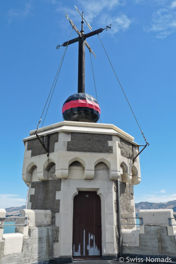 Timeball in Lyttelton bei Christchurch