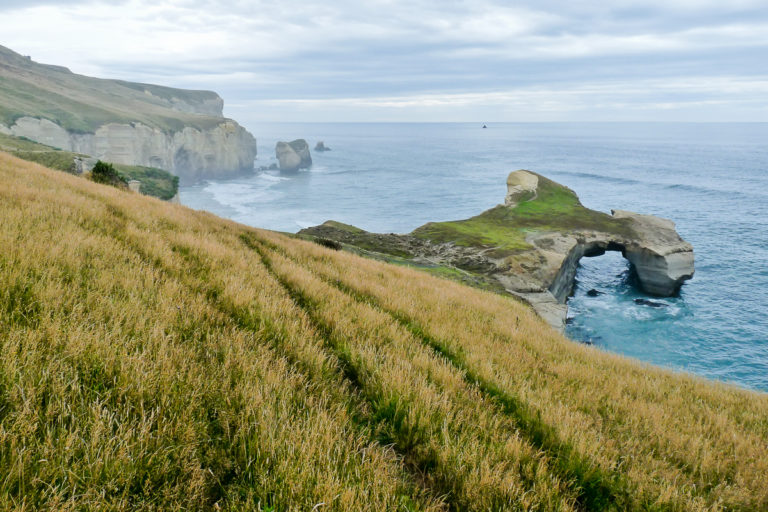 Tunnel Beach Neuseeland