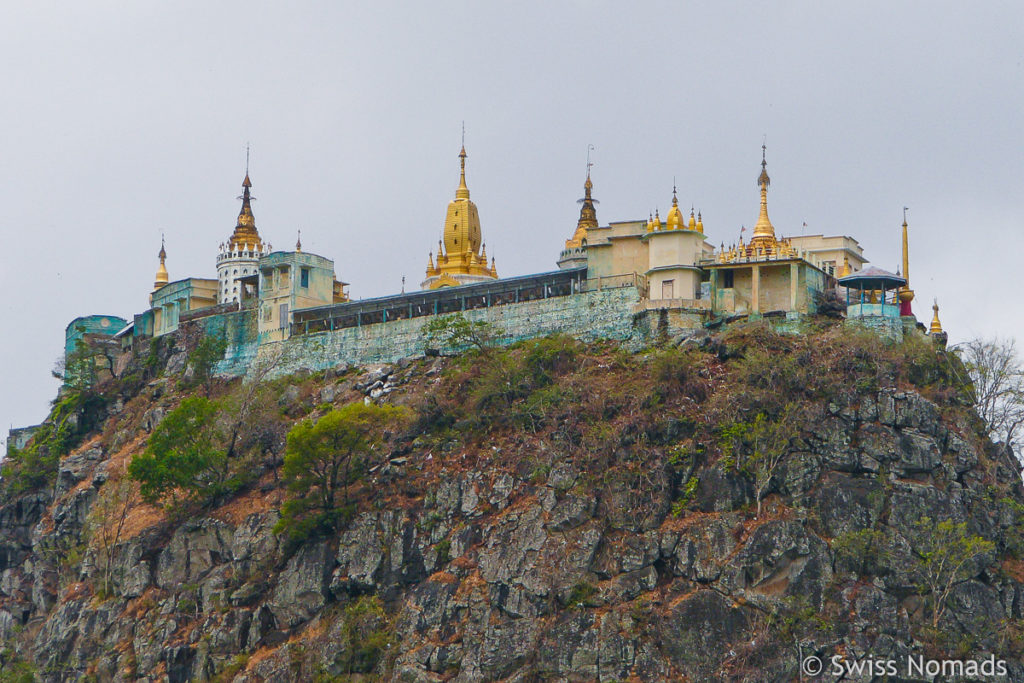 Die Tuyin Taung Pagode ist eine Burma Sehenswürdigkeit