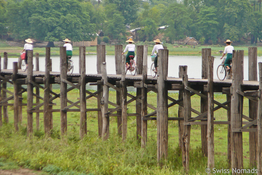 U Bein Brücke in Amarapura