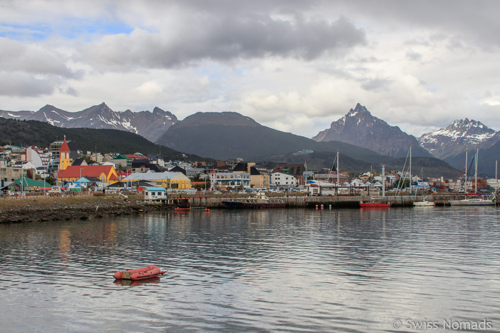 Ushuaia Hafen in Argentinien