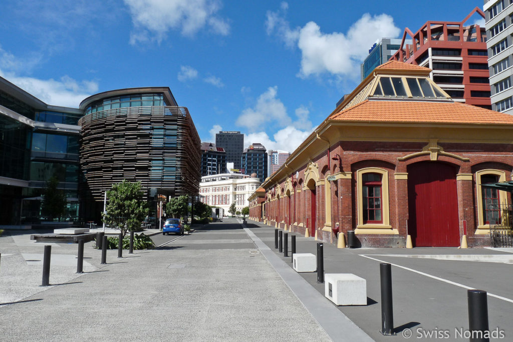 Hafen Gebiet in Wellington 