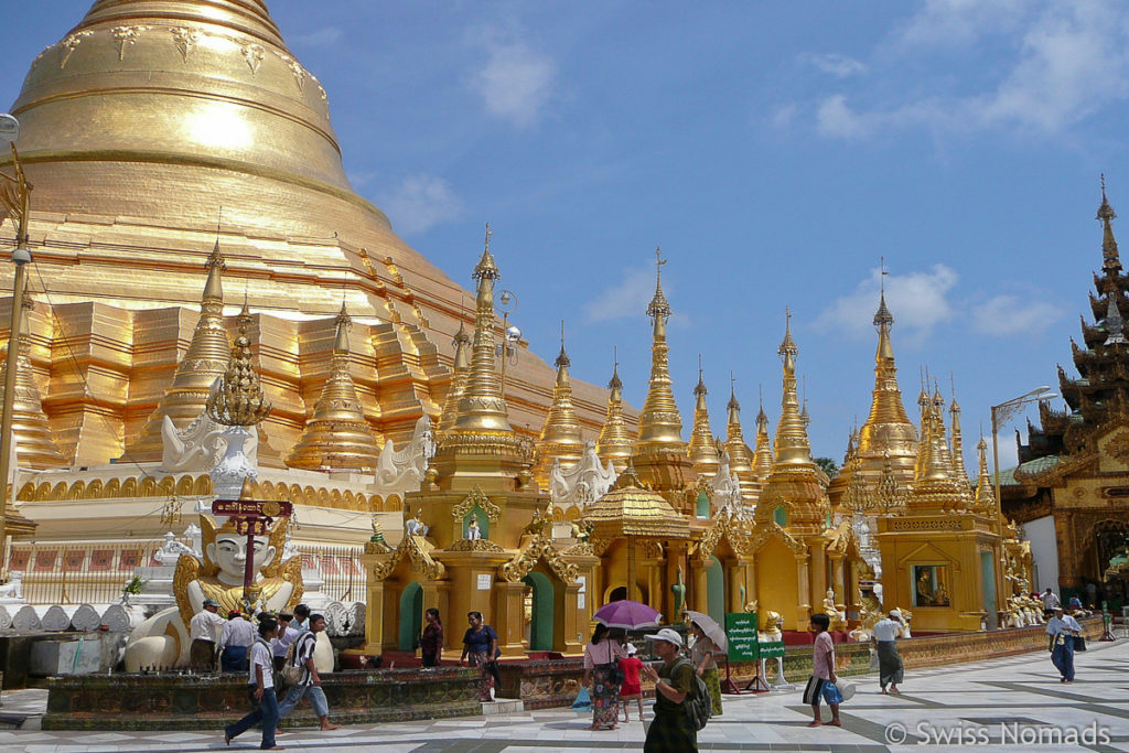 Shwedagon Pagode in Yangon