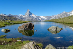 Mehr über den Artikel erfahren 5 Seen Wanderung in Zermatt – Postkartenidylle inmitten von 38 Viertausender