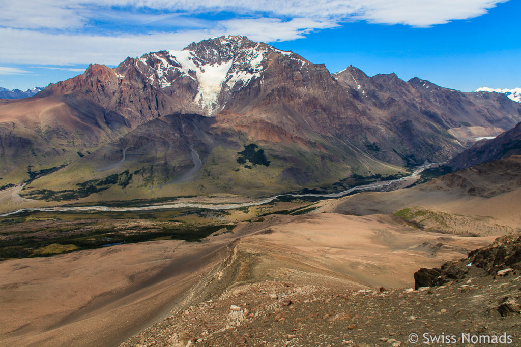 Aussicht beim wandern in El Chalten