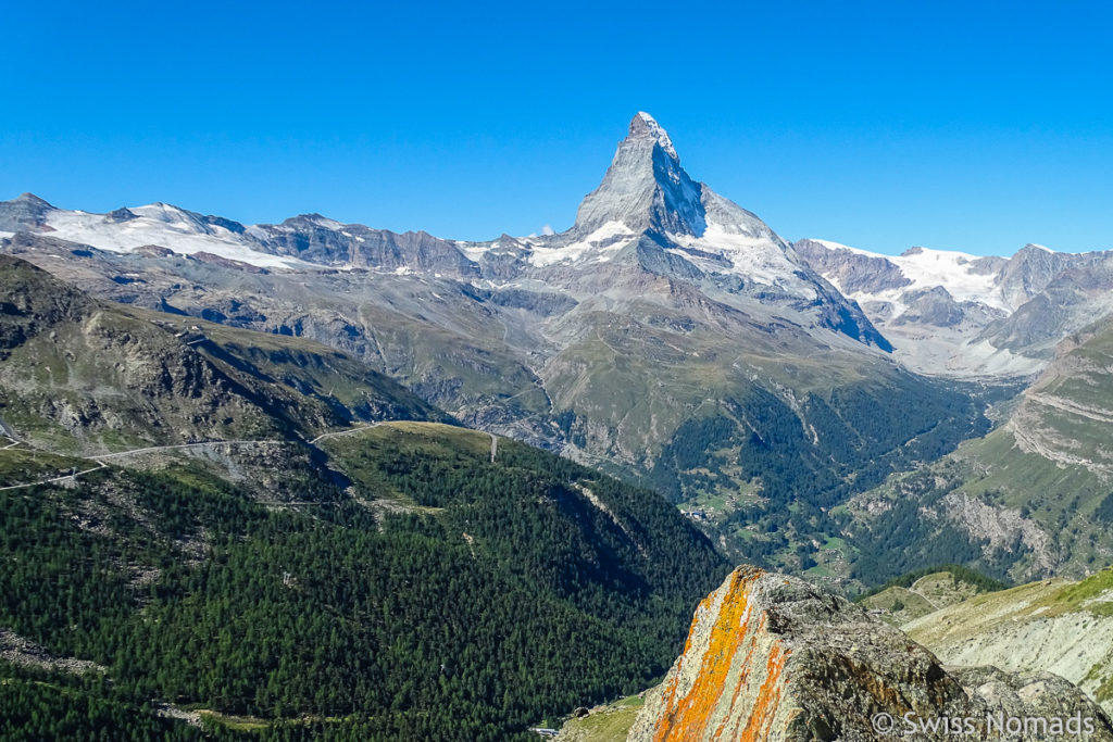 Aussicht auf das Matterhorn