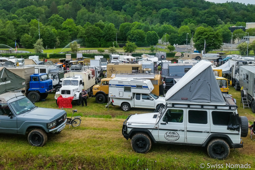 Auswahl des Offroad Camper Fahrzeuges