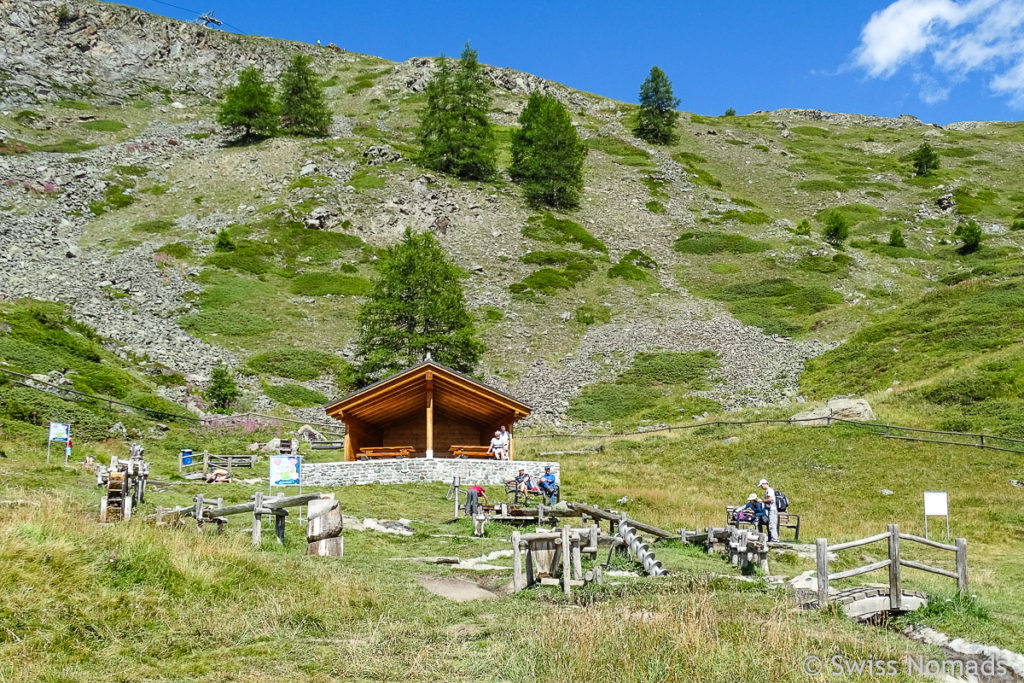 Grillstellen beim Leisee in Zermatt