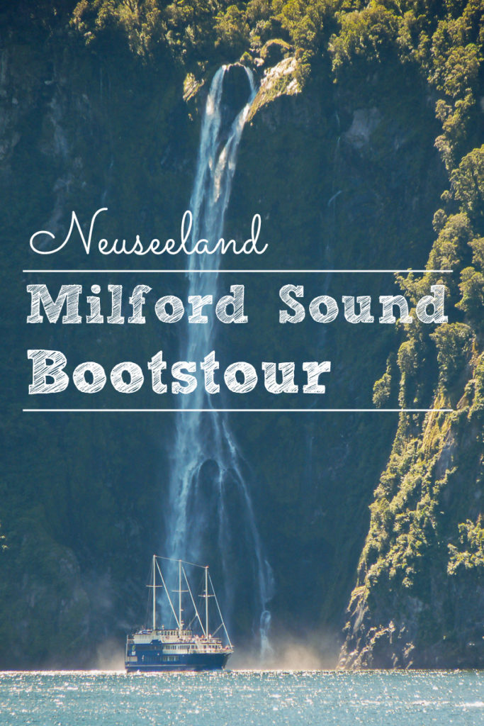 Milford Sound Bootstour Pinterest