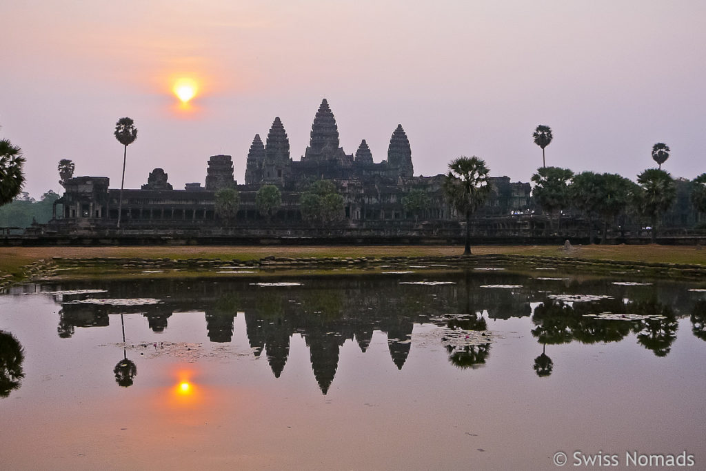 Angkor Wat zum Sonnenaufgang