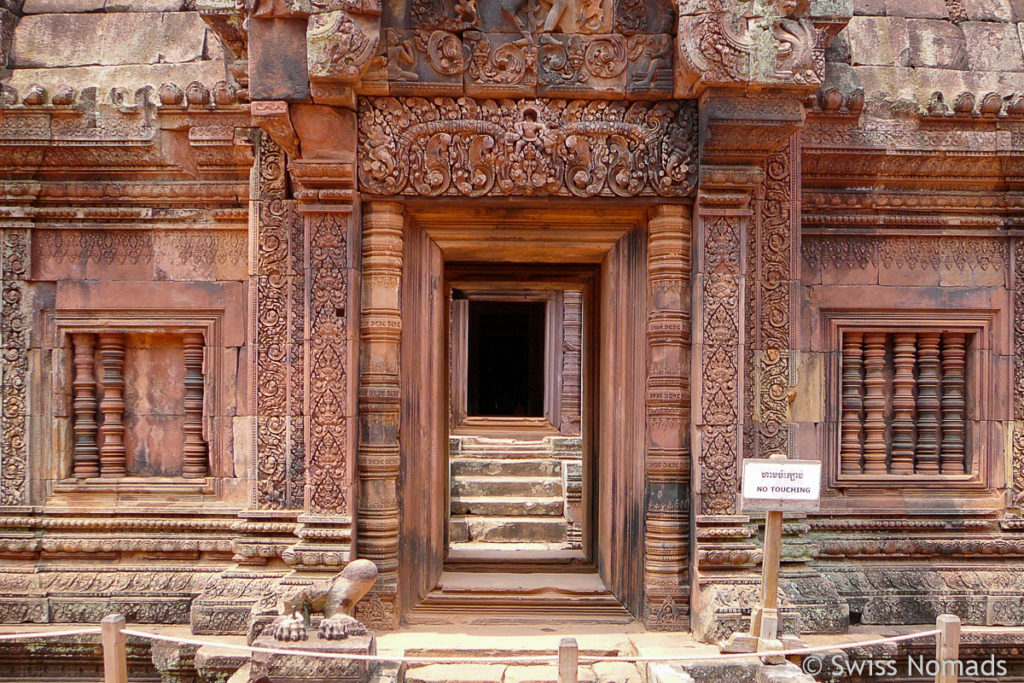 Banteay Srei Eingang