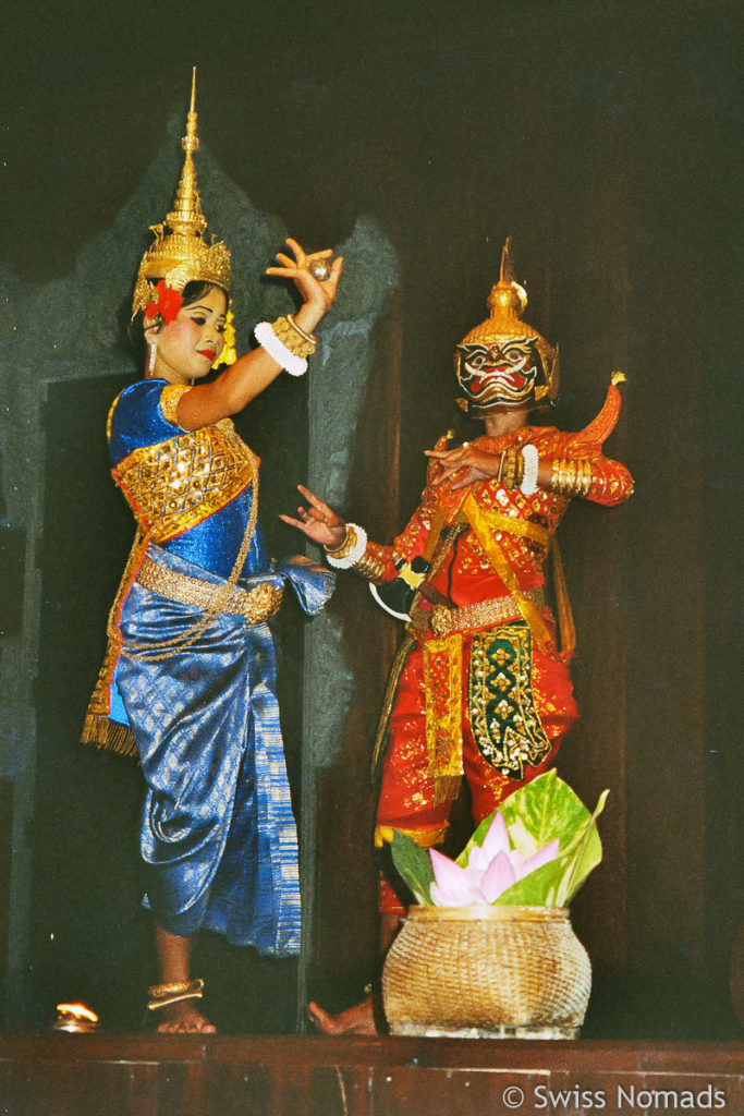Kambodscha Sehenswürdigkeit Apsara Tanz